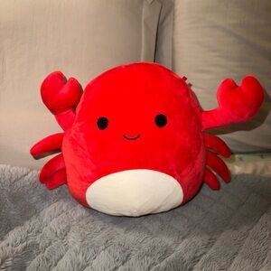 Cute Red Crab Plush Toy